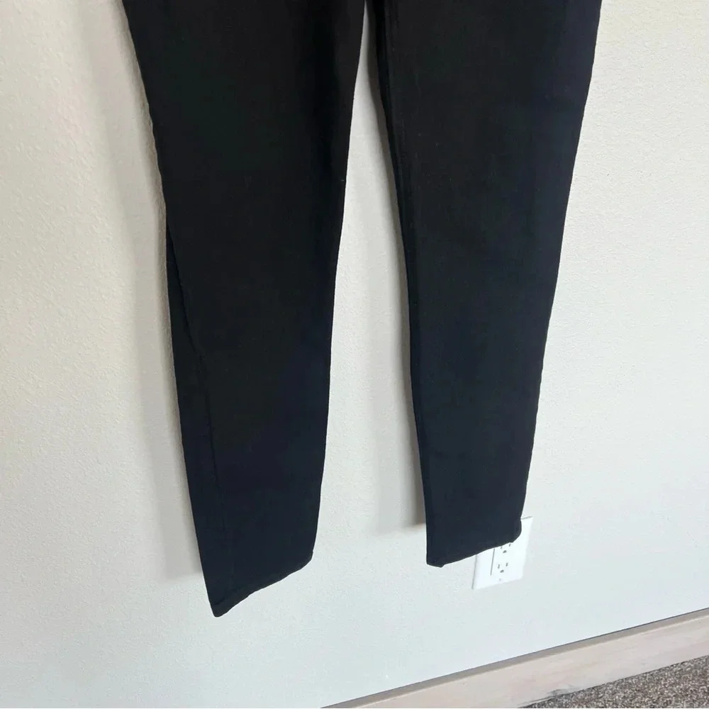 NWOT Reformation Yasmin High Waist Skinny Jeans Black Belted Denim Women’s 26